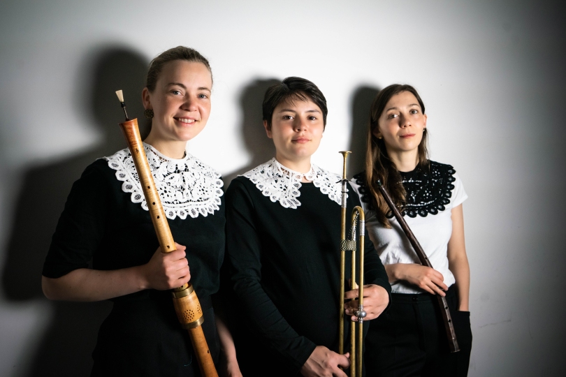 Die Musikerinnen der Hansepfeyfferey